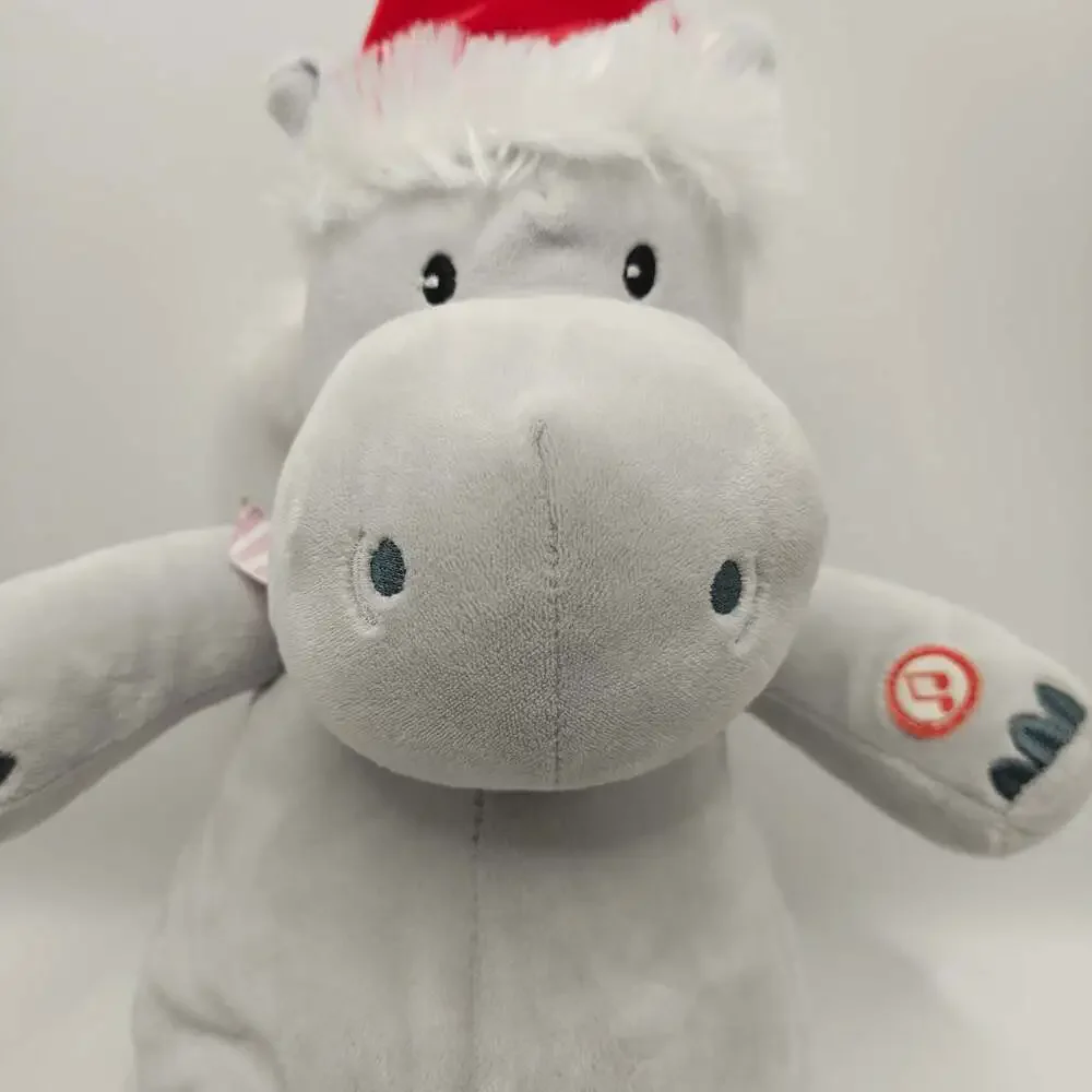 Hallmark Singing Hippo Plush I Want a Hippopotamus for Christmas